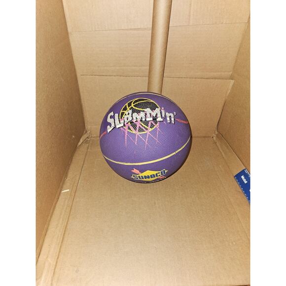 Vintage Sunoco Promotional Basketballs Slammin' Jammin' Ultra 94 Dead Stock - Picture 2 of 4